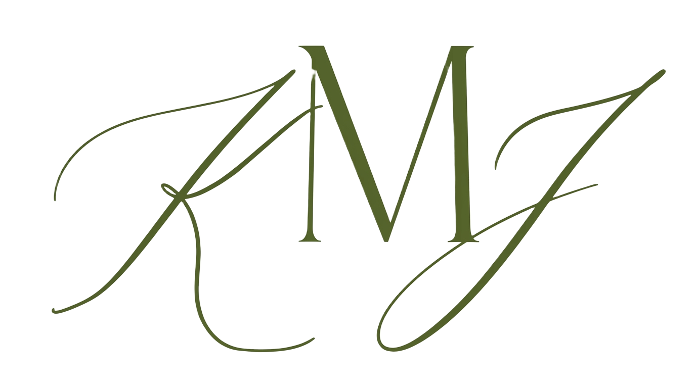 K and J monogram